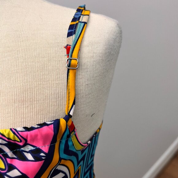 Mara Hoffman Mufasa Bold Print Mod Midi Sun Dress XS - Picture 12 of 13